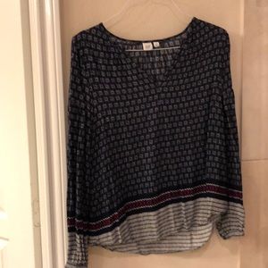 Printed knit top by Gap